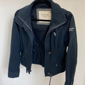 Abercrombie Navy Blue Jacket XS